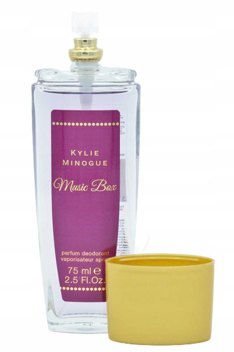 Kylie Minogue Music Box 75ML pdvs Szkło Perfumowany Dezodorant UNIKAT