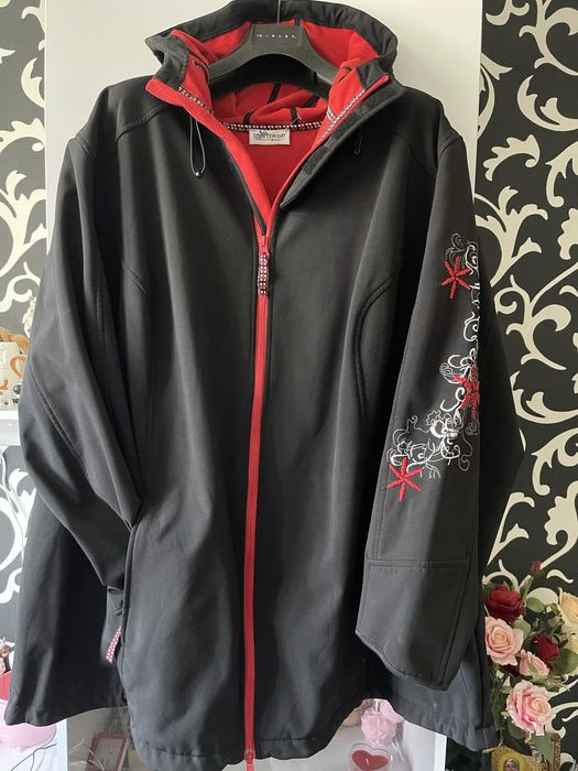 Теплая ветровка большого размера