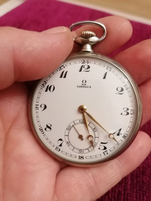 Zegarek Omega mechaniczny kieszonkowy