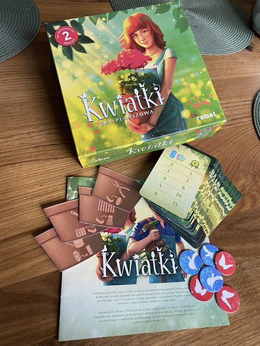 Gra rodzinna KWIATKI od Rebel