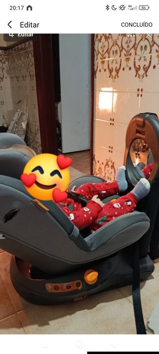 Cadeira auto Chicco COM ISOFIX