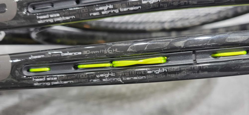 3 rakiety Head Speed Pro, Graphene, 315gr, L3, Black edition