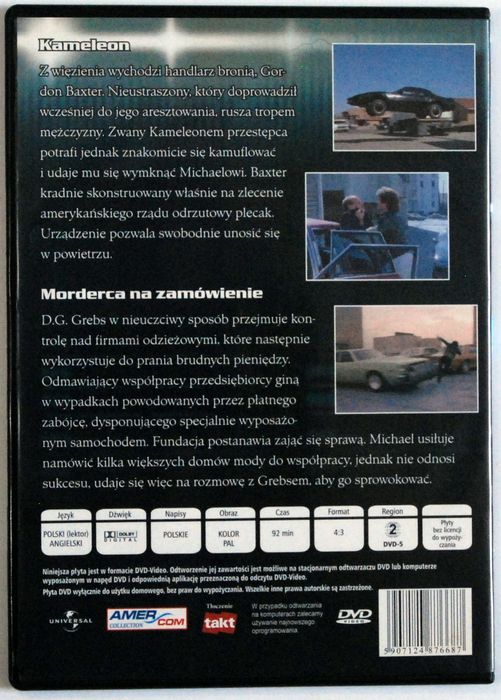 DVD Nieustraszony - 28 - Kameleon - Morderca Na Zamówienie
