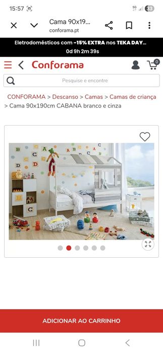 Cama criança Conforma