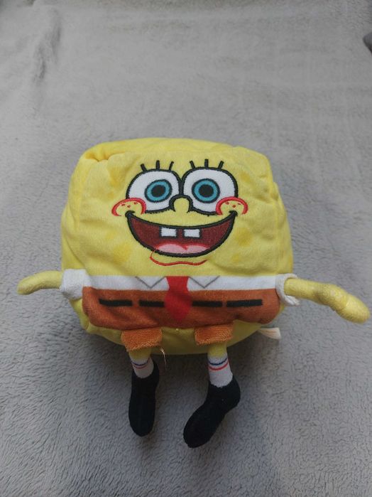 Zestaw różnych pluszaków (Minecraft, Sponge Bob) 6 szt.