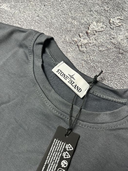 STONE ISLAND | Світшот Стон айленд | кофта Стонік Графіт S M L XL