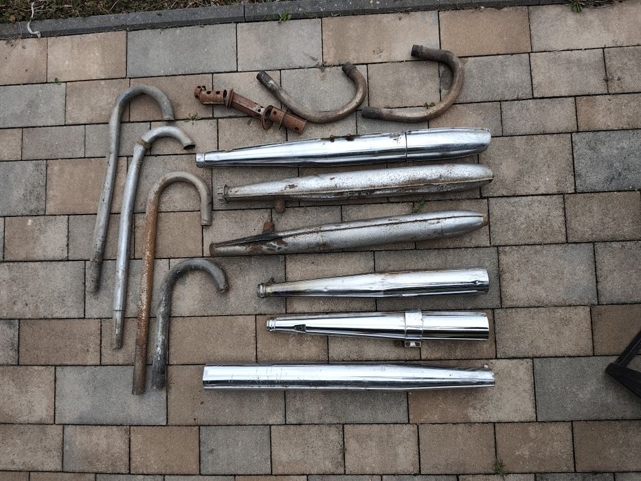 Tłumiki Jawa CZ Dniepr Ural MZ stojan prądnicy prądnica Jawa