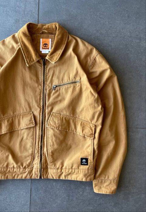 Джинсовая винтажная куртка Timberland оригинал размер M