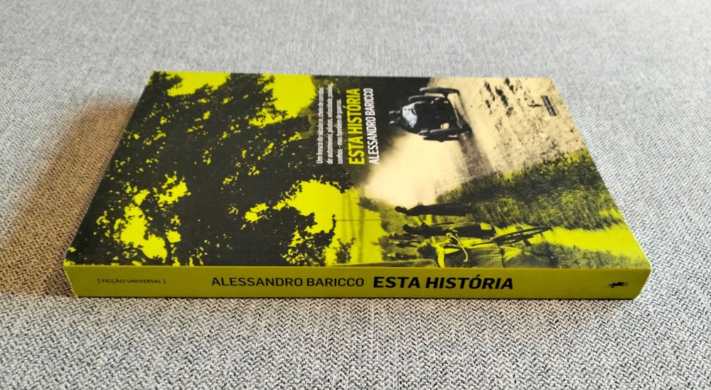 Livro "Esta história" Alessandro Baricco