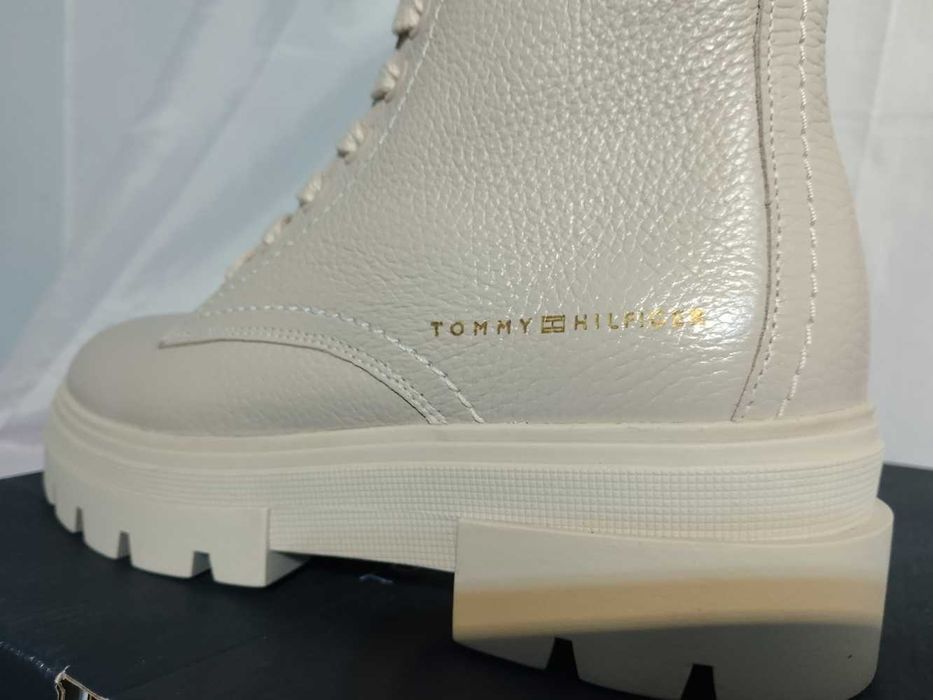 Tommy Hilfiger botas com atacadores Tam 37