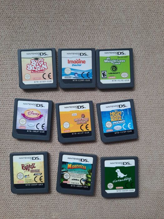 Konsola Nintendo DS Lite + GRY