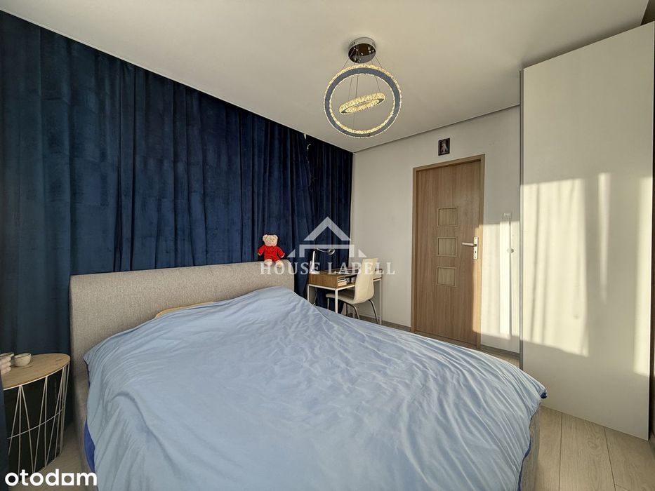 Przytulne mieszkanie na I piętrze, 3 pokoje + balkon