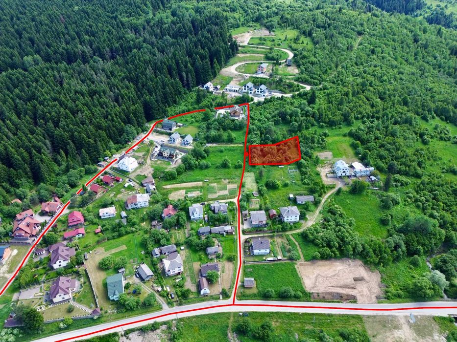 Земельна ділянка під забудову в Східниці - 7.5 сот