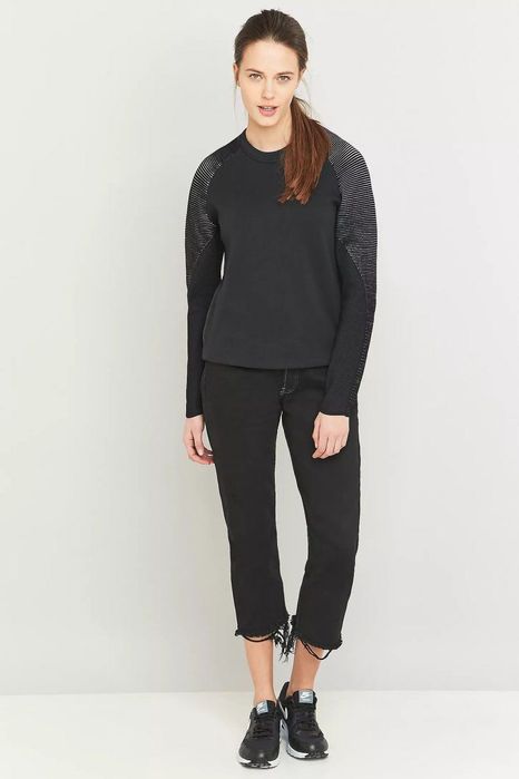 Толстовка  Nike tech fleece ( рукав нейлон )