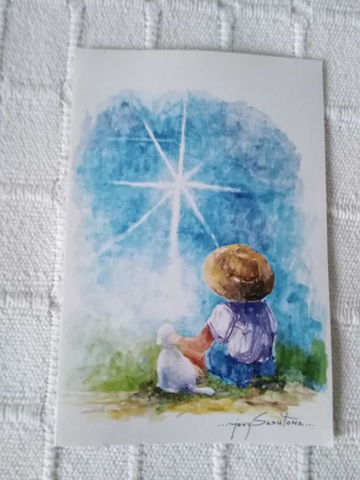 Conjunto de Cartões/Postais de Boas Festas