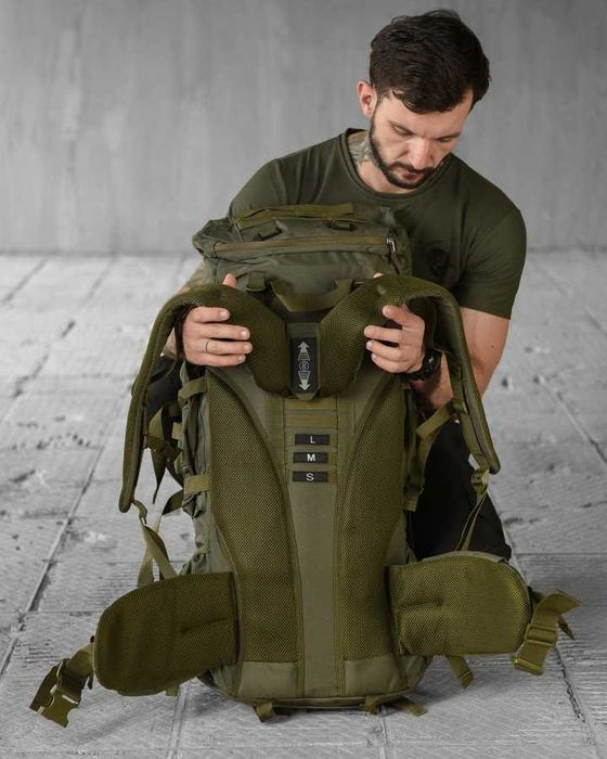 Рюкзак Over Earth 100L – міцний, водостійкий, з металевим каркасом