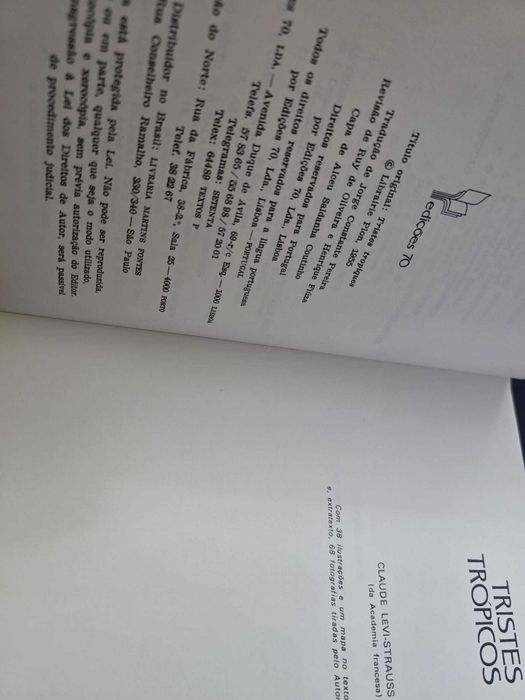 Tristes Trópicos - Claude Lévy-Strauss