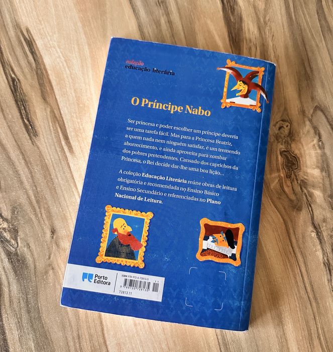 Livro / O príncipe Nabo / Porto Editora / 5 ano / Escola