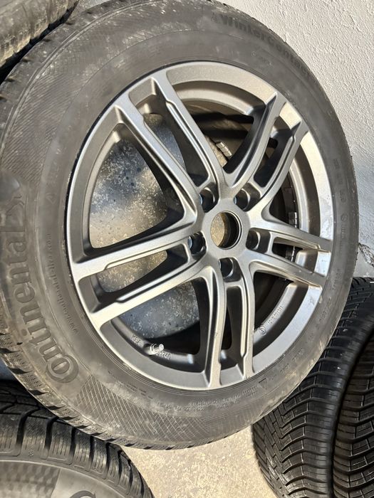 Alufelgi Koła zimowe Dezent 17” 5x112 ET36 // 225/55/17 Continental 7 mm