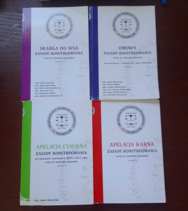 Książki na egzamin adwokacki/radcowski