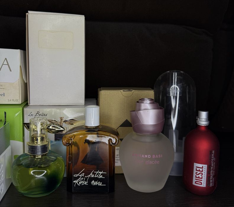 Набір з 7 парфумів Givenchy, GMV, Nina Ricci, Armand Basi, Cacharel