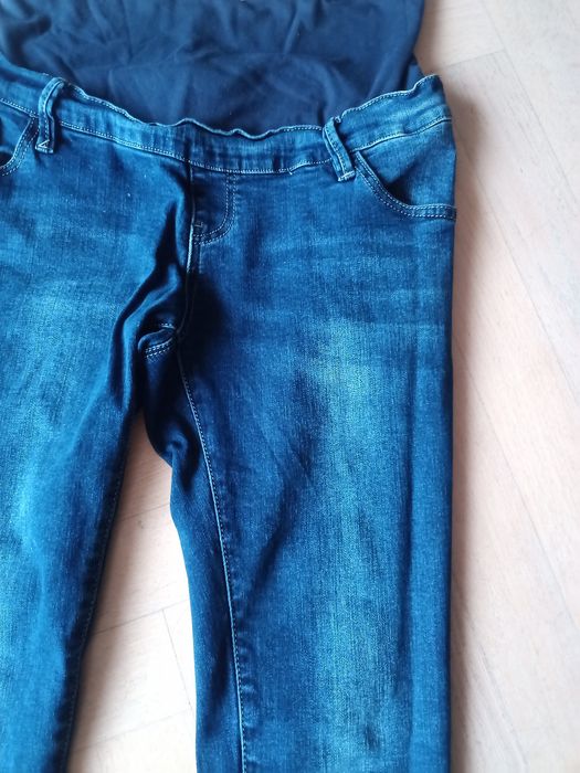 Spodnie jeansowe ciążowe, r.38,