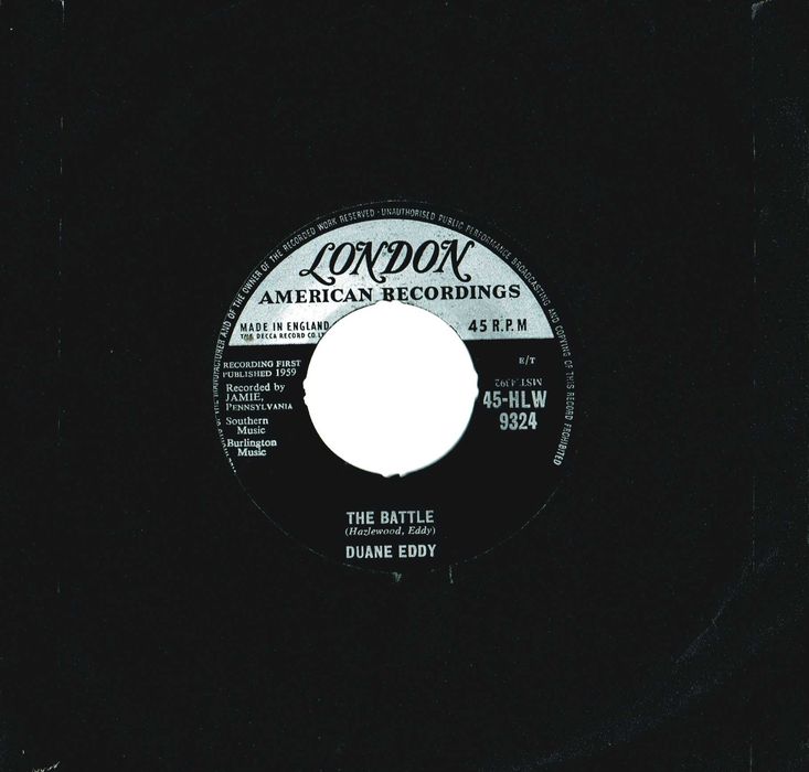 Duane Eddy – The Battle 7" 45 rpm - 1959