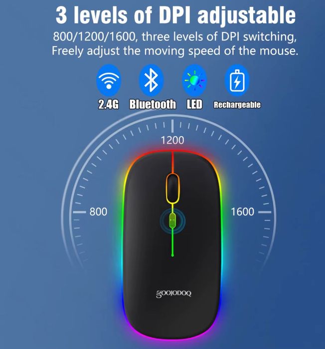 Teclado retroiluminado bt + Mouse rgb 2.4ghz ou bt - portugues - macos, windows, android