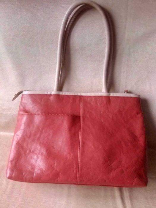 Сумка з натуральної шкірири RADLEY  червоно-бордового кольеру