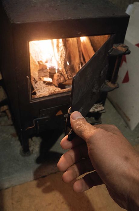 Польова пічка буржуйка сталева піч мала блиндажная печка буржуйка печь