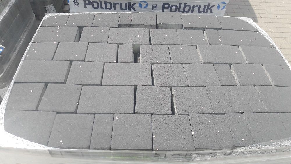 Kostka Napoli 6cm melanż galia/ nerino