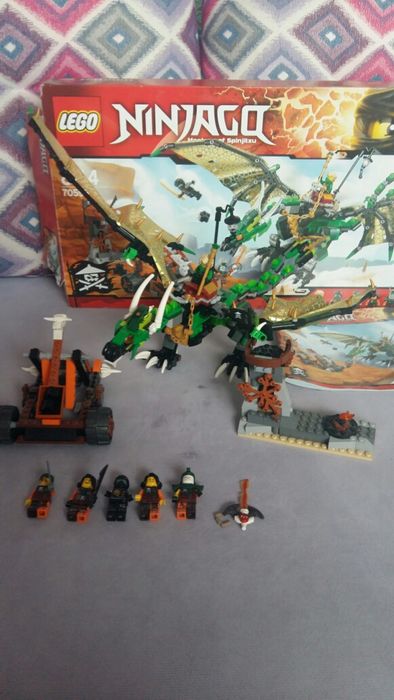 Lego 70593 Ninjago Zielony Smok