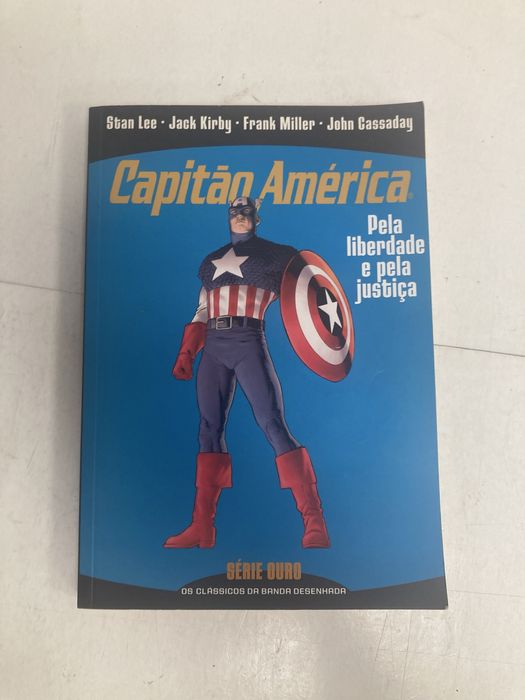 Livro Série Ouro Capitão América, Banda Desenhada