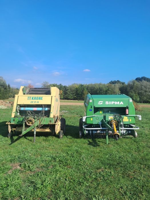 Prasa zwijająca sipma 1221 farma plus krone kr 10 16
