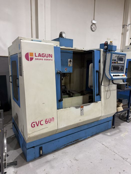 CNC Lagun GVC 600 – Centro de Maquinação Vertical – Revisto