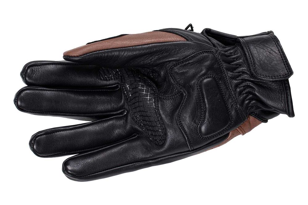 Rękawice motocyklowe SCRAMBLER cafe racer cruiser BROWN