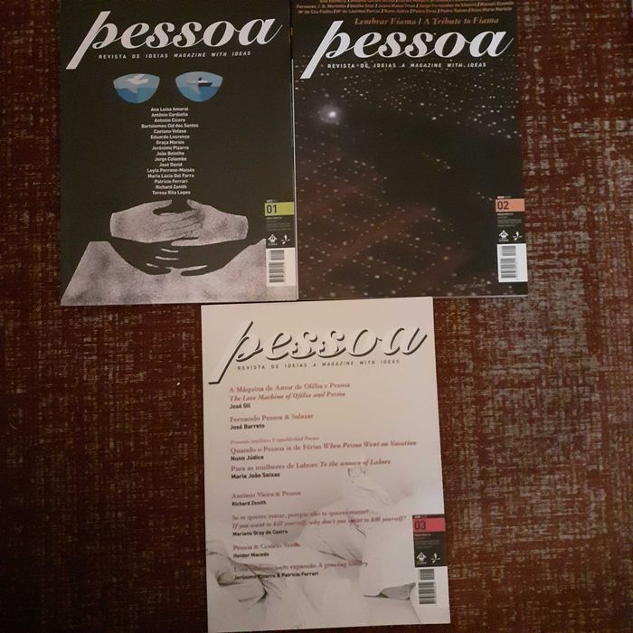 Revista Pessoa - Ideas Magazine With Ideas Nos. 1, 2 and 3