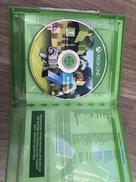Minecraf xbox plyta cd