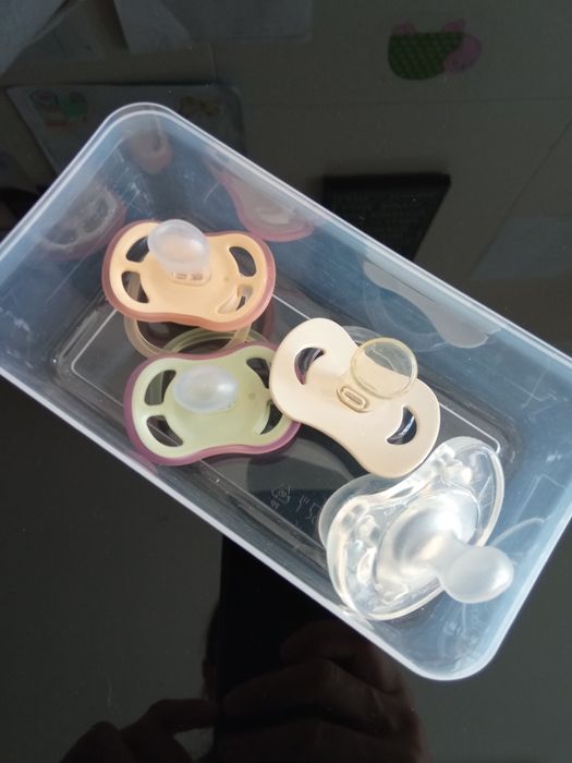 Conjunto de 4 chupetas