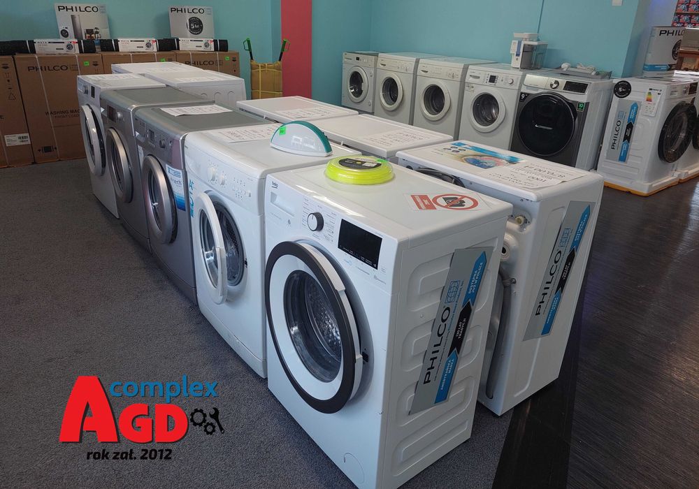 ROK GWARANCJA Pralka Beko WMB51241PTS SLIM Wyświetlacz 1200 obr. PUPIL