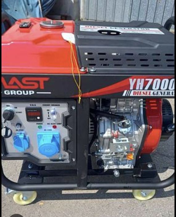 Дизельный генератор Mast Group YH7000AE (4.5/5 кВт, 1ф)