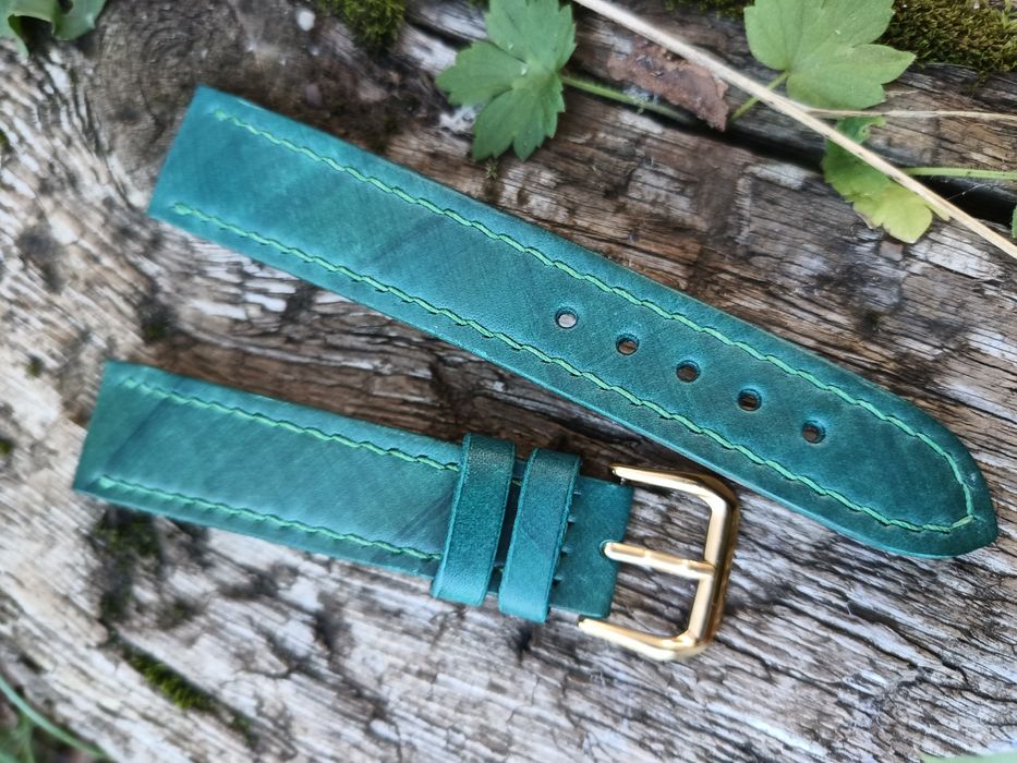 Pasek hand made skóra Mozart