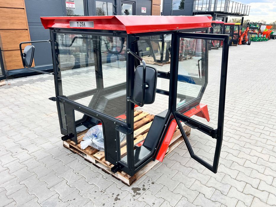 Kabina Ursus Kabina ciągnikowa z błotnikami/ kabina bez błotników C330 C-330 C360 C-360 MF235 MF255 T25 T-25 +wycieraczka / Dostawa całe PL --RATY--