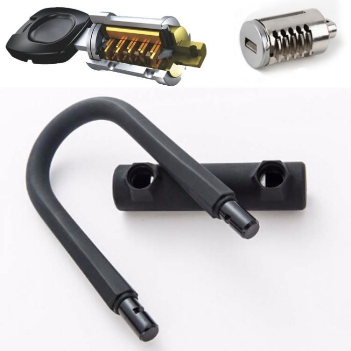 Велозамок U-Lock велосипедный вело мото замок для велосипеда мотоцикла