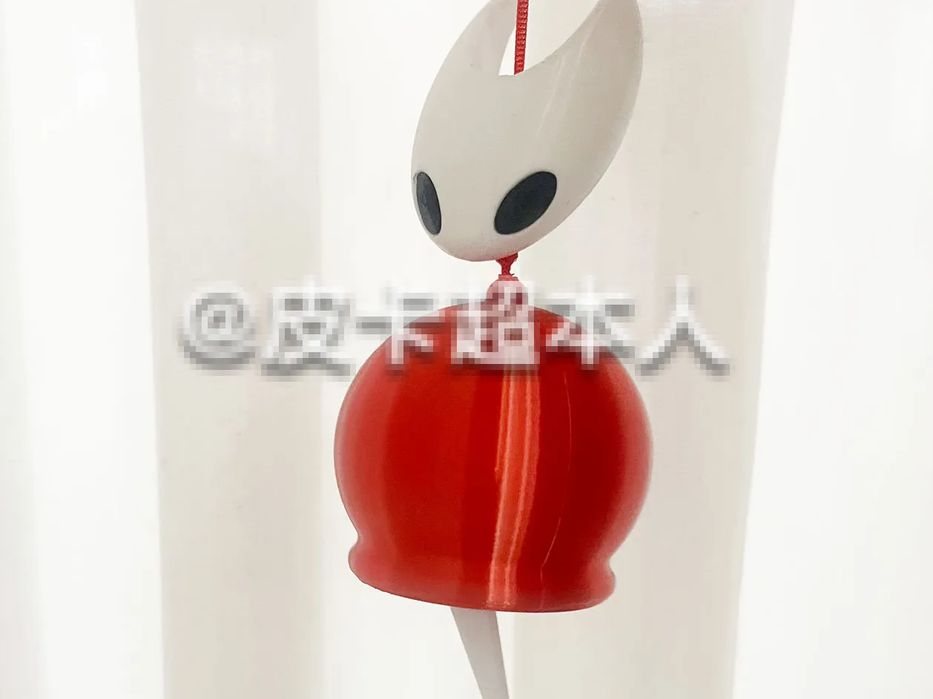 Sino de Vento Hollow Knight Silksong Hornet Decorativo
