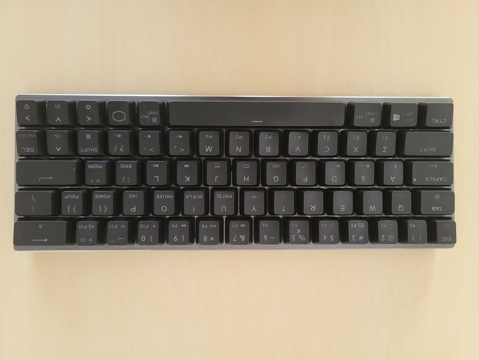 Klawiatura Cooler Master SK-622 Cherry MX Red LP Czarny