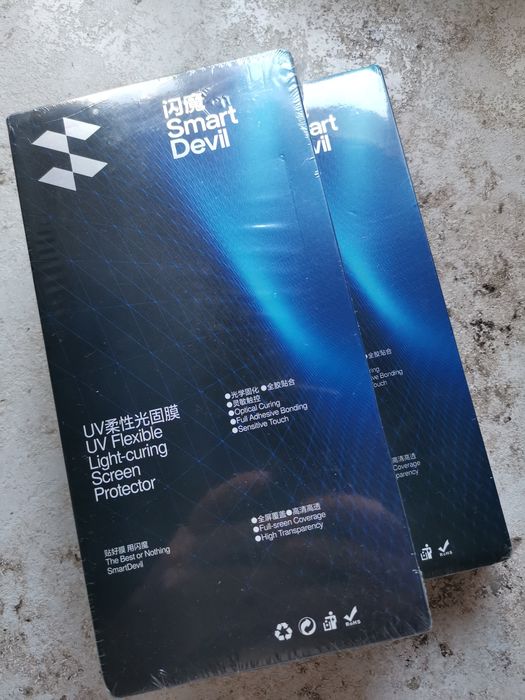 Защита экрана для OnePlus 10 pro, 12  У/фиолет фикс. пленка SD QU