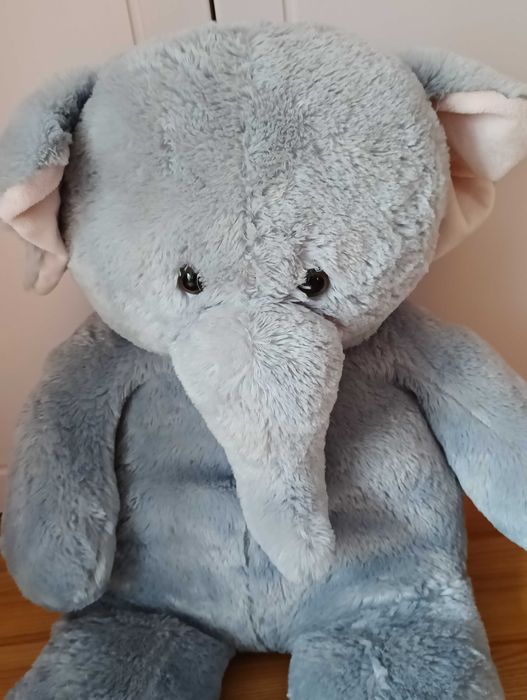 Słoń pluszowy przytulanka  105 cm