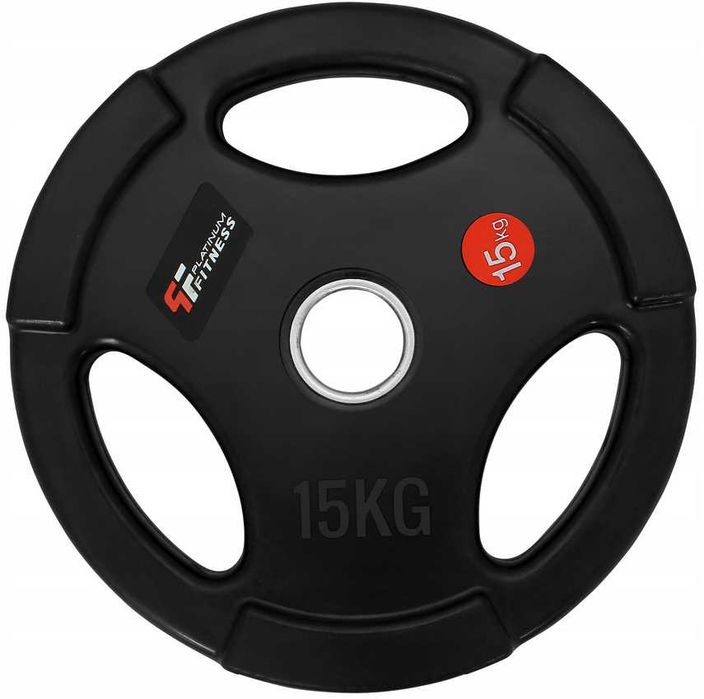 Obciążenie olimpijskie w gumie z uchwytami 2x15kg/51,5mm Beltor