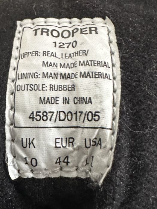 Buty męskie Magnum Trooper uzywane
